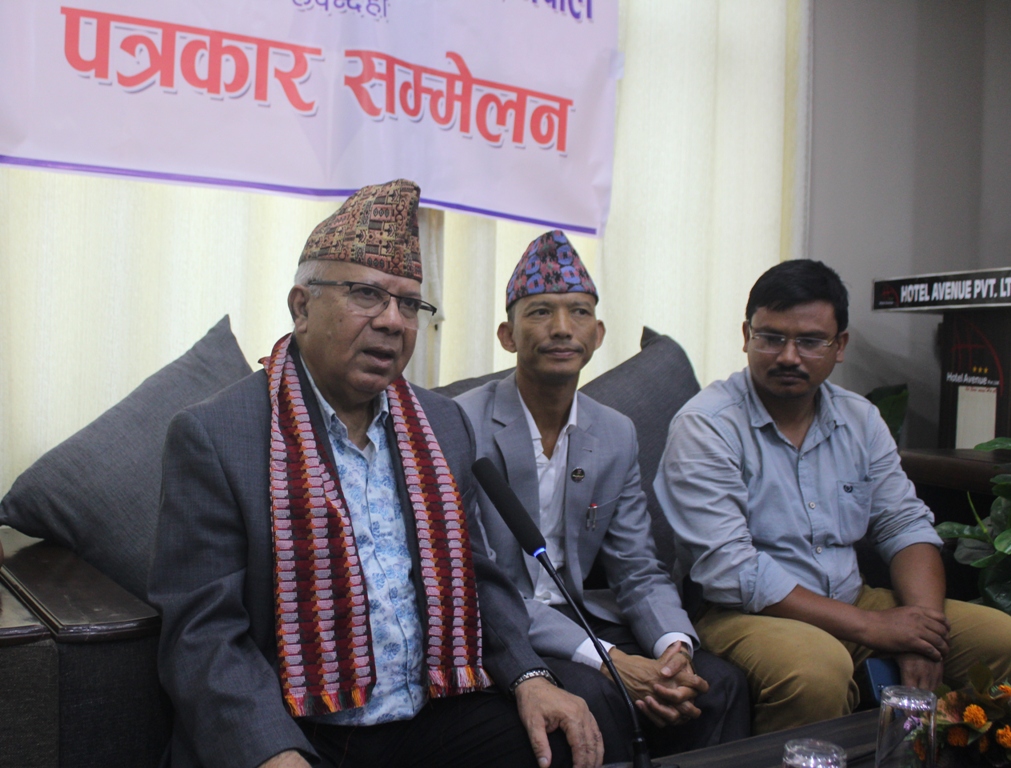 बुद्धभूमि नेपाललाई युद्धबाट अक्षुण्ण राख्नुपर्छ  : एकिकृत समाजवादी अध्यक्ष नेपाल